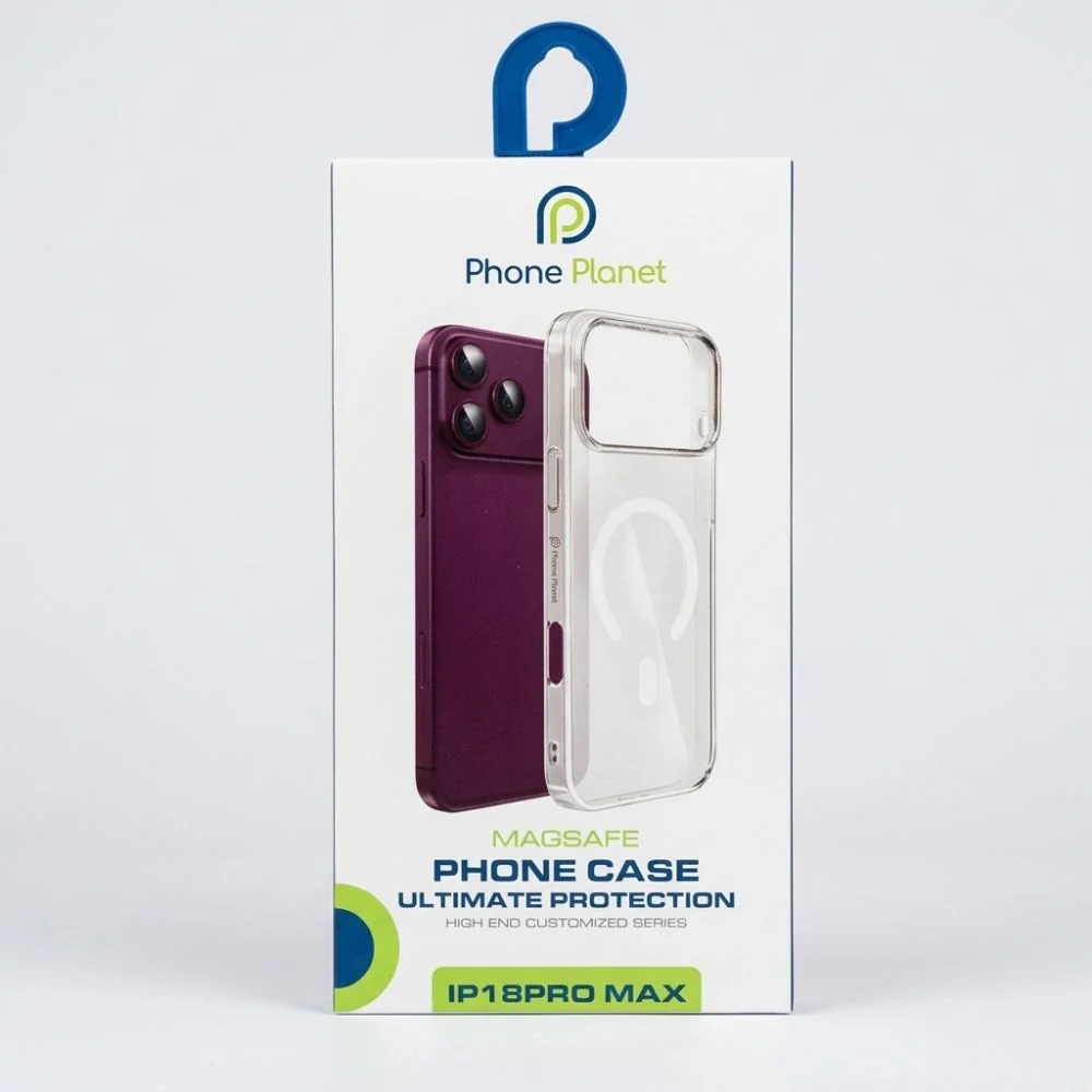 Phone Planet Magnetic Case for iPhone 18 Pro Max (Clear)