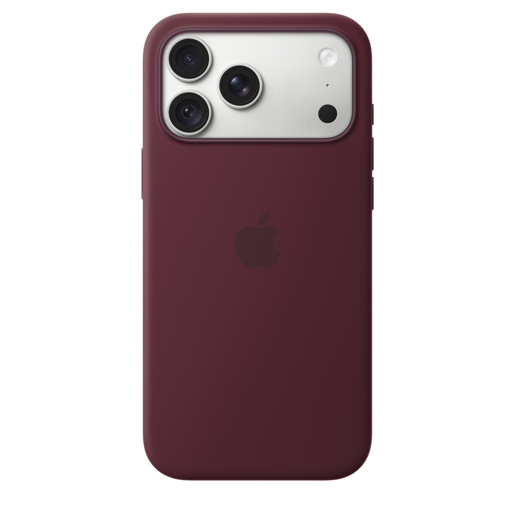 Apple Silicone Case with MagSafe for iPhone 18 Pro Max (Burgundy)