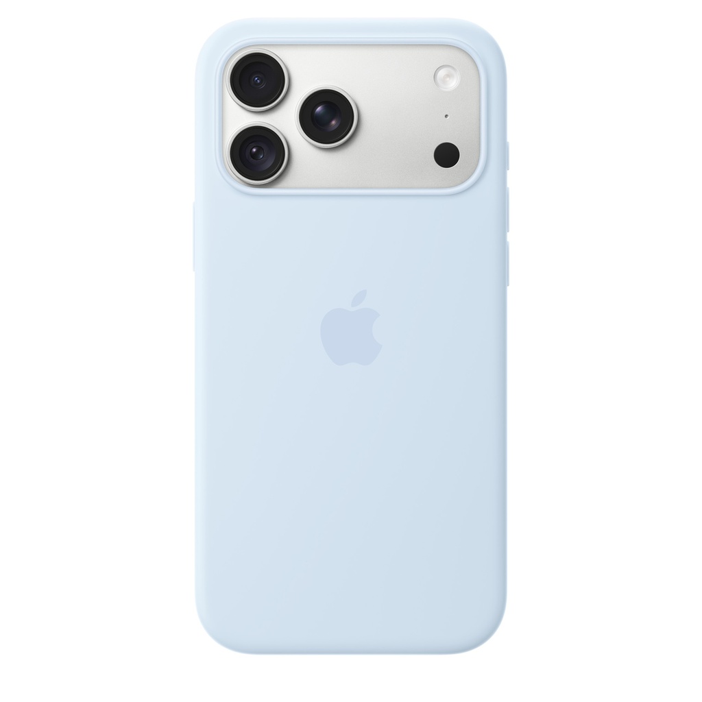 Apple Silicone Case with MagSafe for iPhone 18 Pro Max (Crisp Blue)