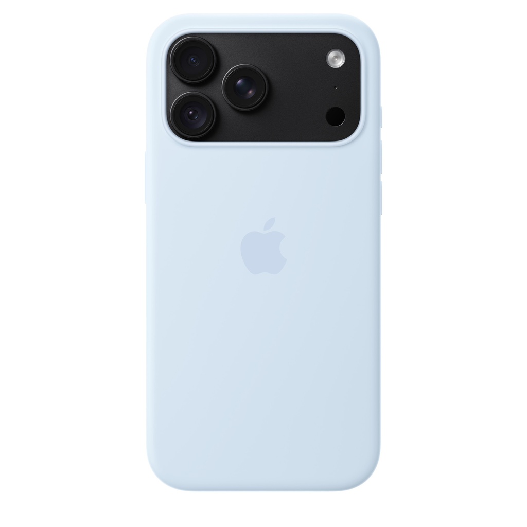 Apple Silicone Case with MagSafe for iPhone 18 Pro Max (Crisp Blue)