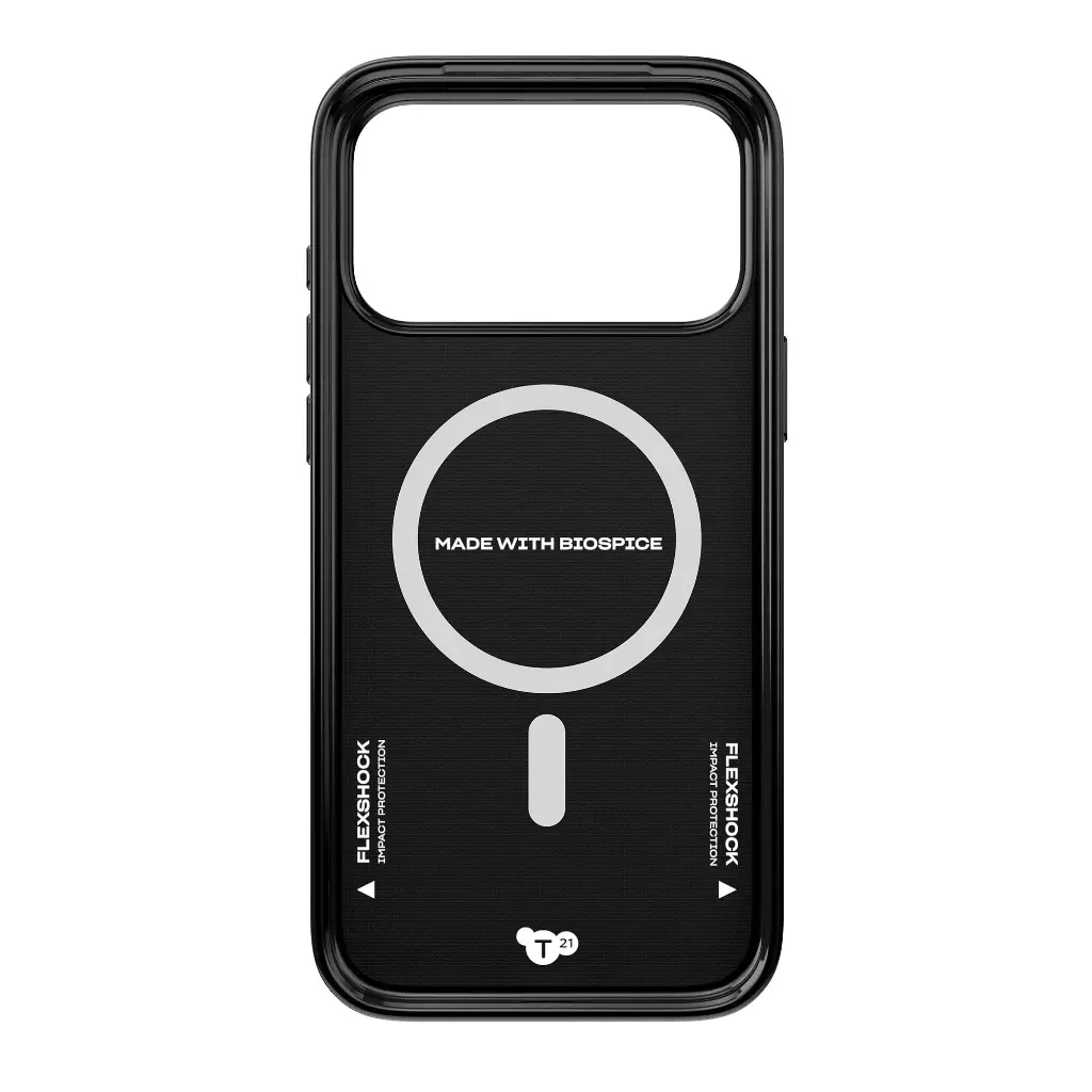 Tech21 EvoPulse Fauxven w/MagSafe/CC for iPhone 18 Pro (Black)