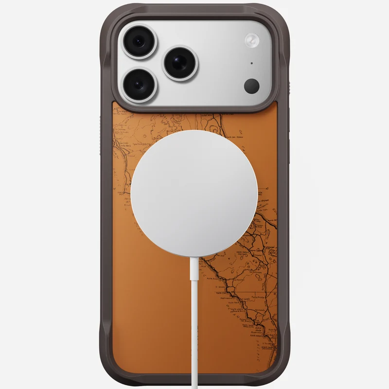 Nomad Rugged Case for iPhone 18 Pro Max (Orange)