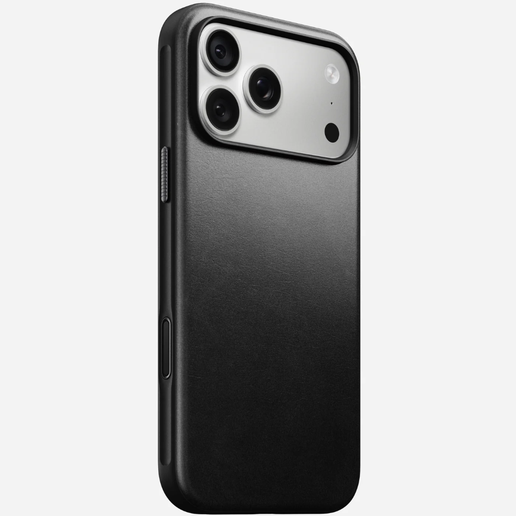 Nomad Modern Leather Case for iPhone 18 Pro Max (Black)