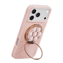 UNIQ Coehl Luna Magnetic Suction Kickstand w/Mirror (Cloud Pink)