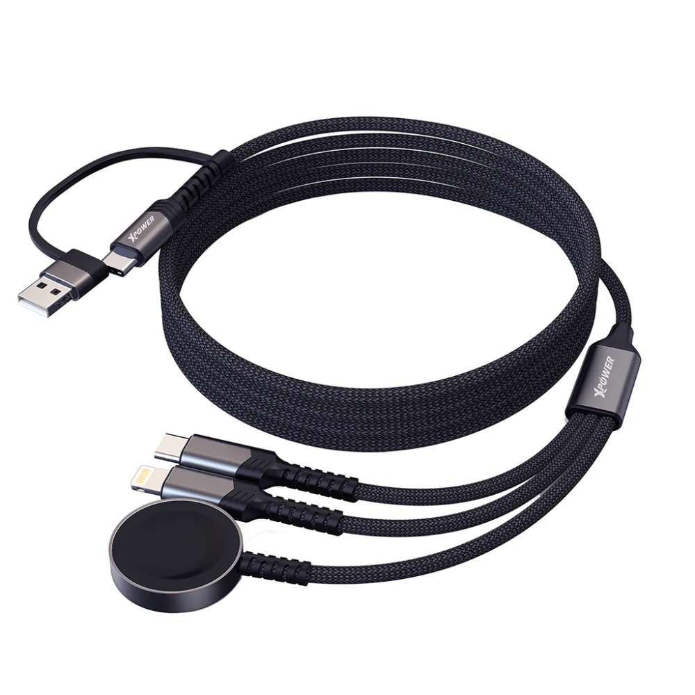 Xpower 60W 6in1 Charging Cable (Black)