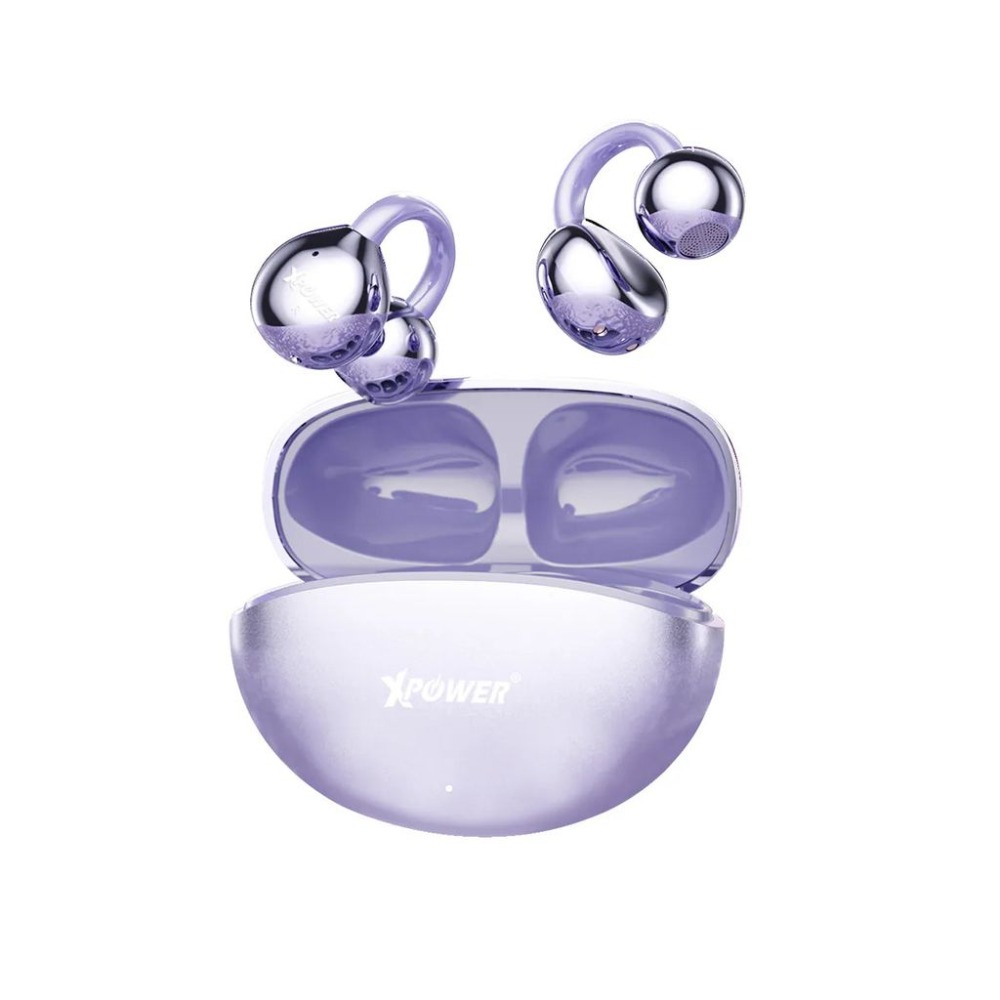 XPower PowerClip GL8 Ear Clip Wireless Earphones (Purple)