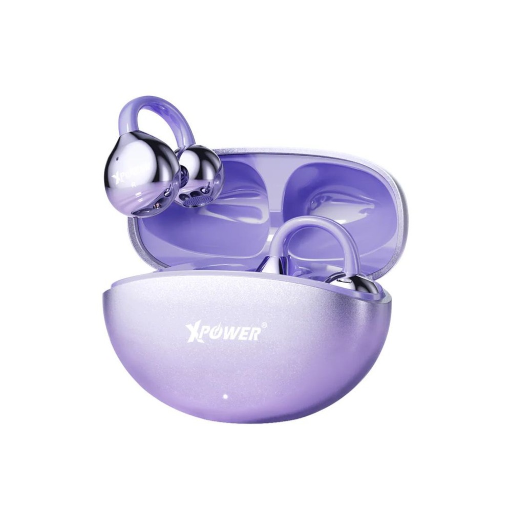 XPower PowerClip GL8 Ear Clip Wireless Earphones (Purple)