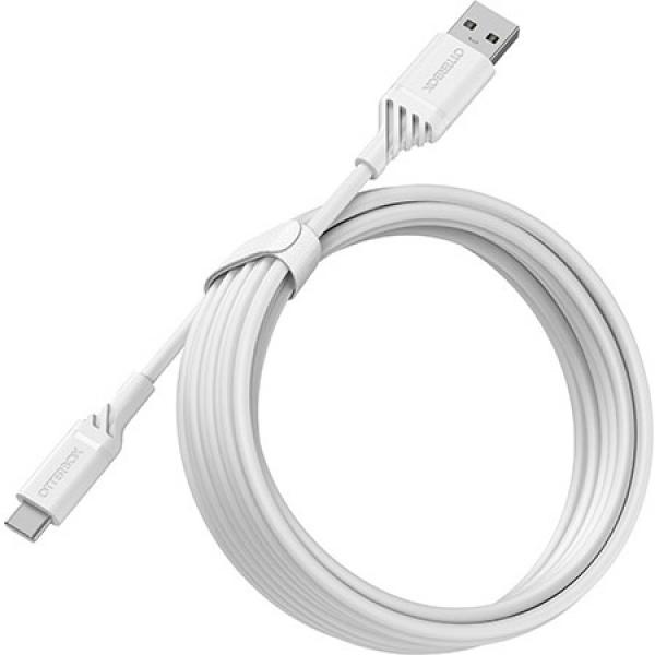 Otterbox USB-A to USB-C Standard Cable 3m (White)