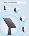 Eufy Solar Panel Charger For eufyCams (Black)
