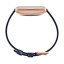 Fitbit Versa 2 Fitness Wristband with Heart Rate Tracker (Navy & pink Woven/Copper Rose) EOL