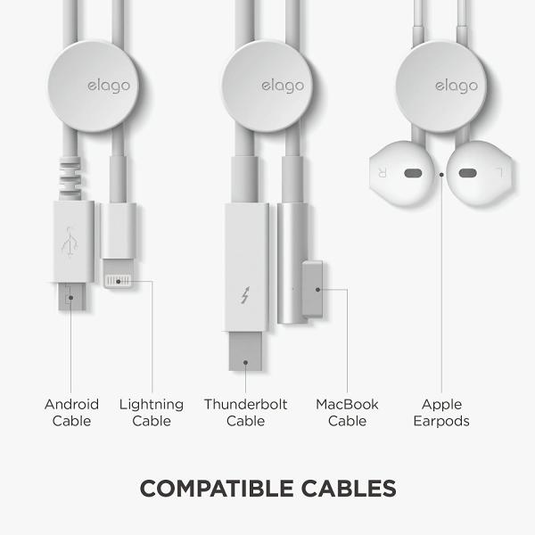 Elago Cable Management Button (White)