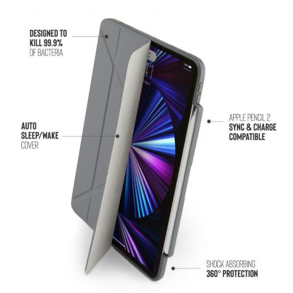 Pipetto Origami Pencil Case 11 inch 1st, 2nd & 3rd 2021 (Dark Grey)