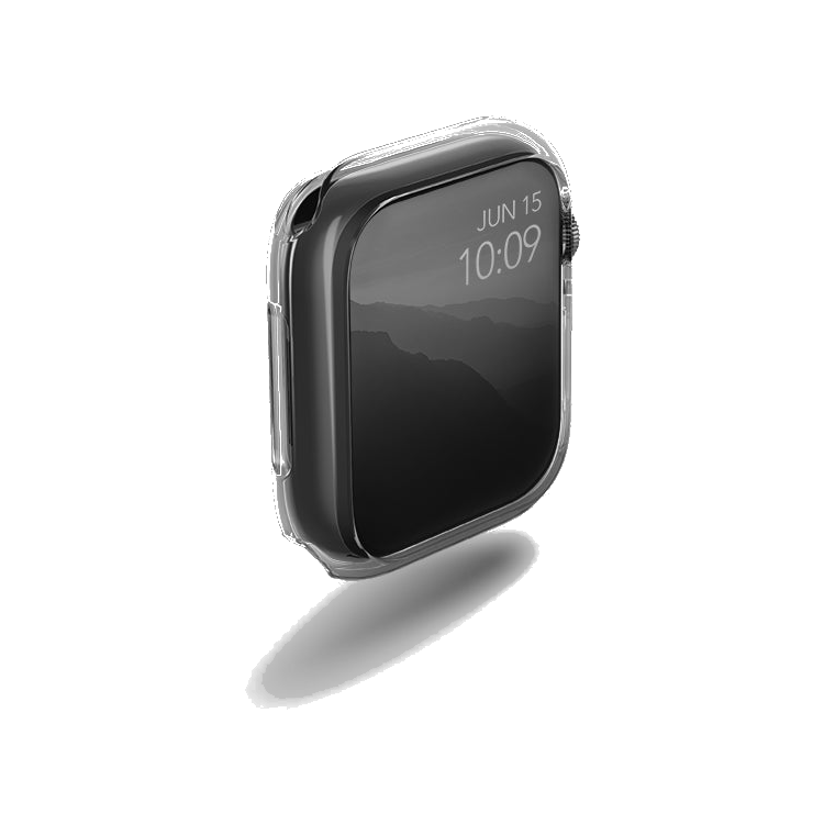 UNIQ Glase Apple Watch Case Dual Pack 45mm (Clear/Smoke)