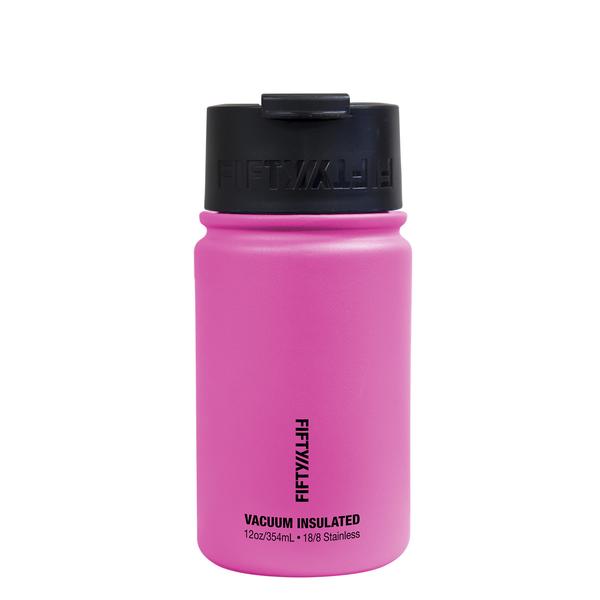 Fifty Fifty Vacuum Insulated Bottle 354ML (Lipstick Pink)