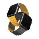 UNIQ Revix Reversible Magnetic for Apple Watch Strap 42/44/45mm (Mustard/Khaki)