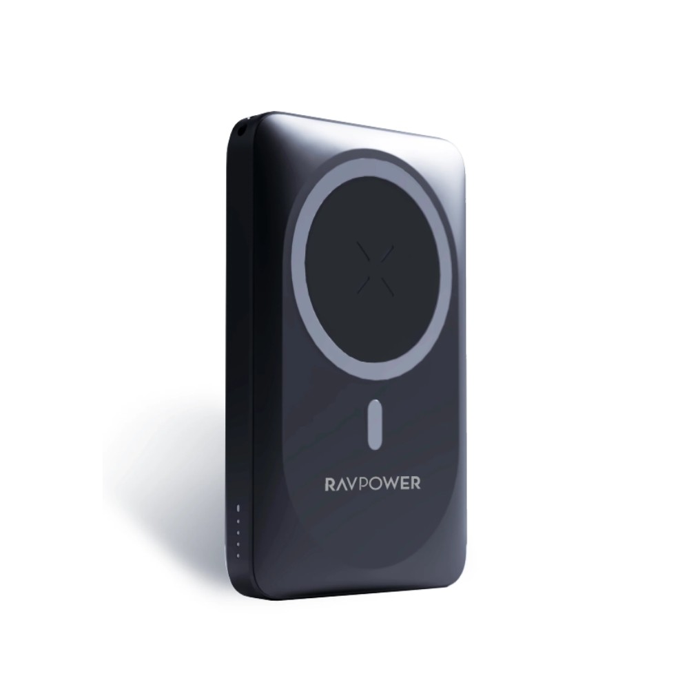 RAVPower Magnetic Wireless Power Bank 10000mAh 20W (Black)
