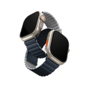 يونيك سوار ريفيكس ريفيرسيبل مغناطيسي ساعة آبل 49/45/44/42 ميلي متر (أزرق/رمادي)