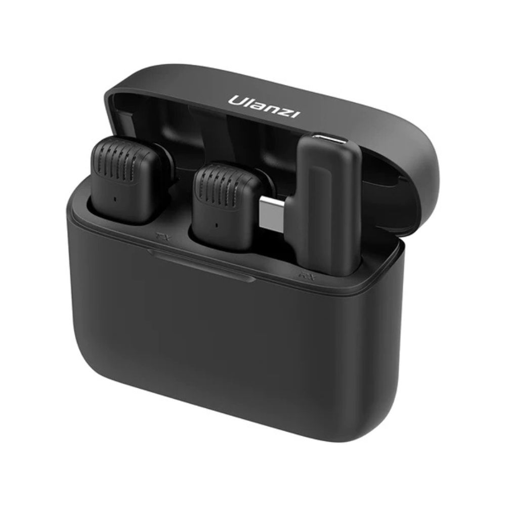 ULANZI J12 Wireless Lavalier Microphone System (Type -C)