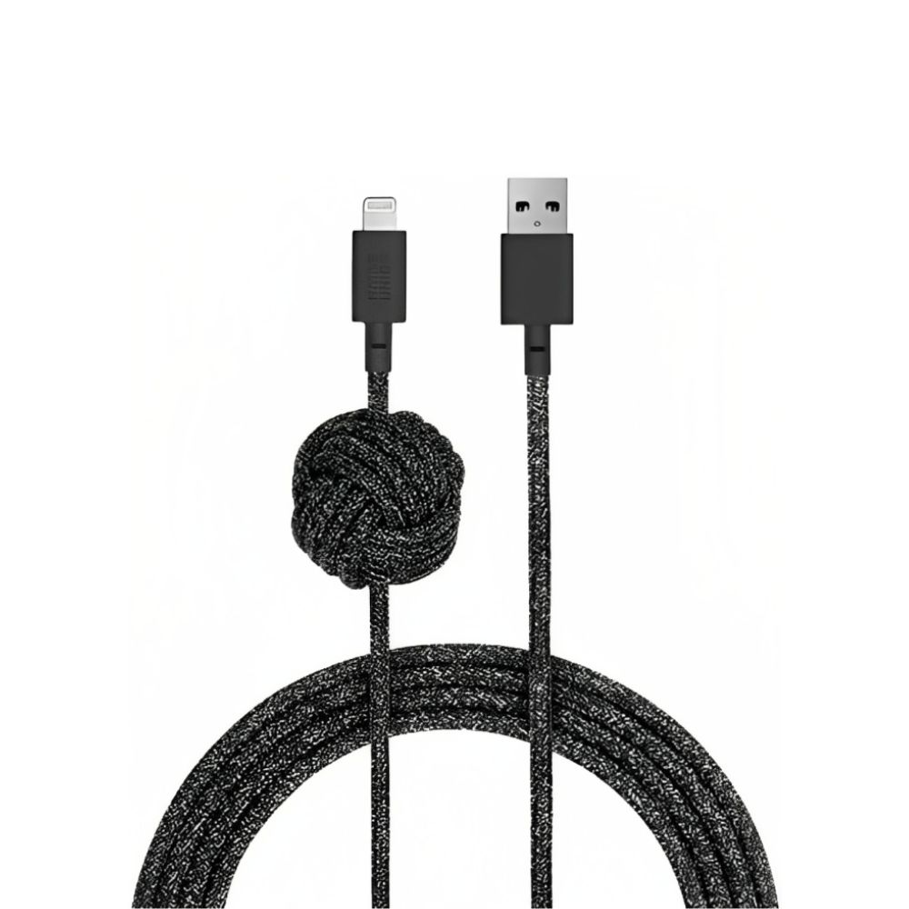 Native Union Night Cable USB-A to Lightning 3m (Cosmos Black)