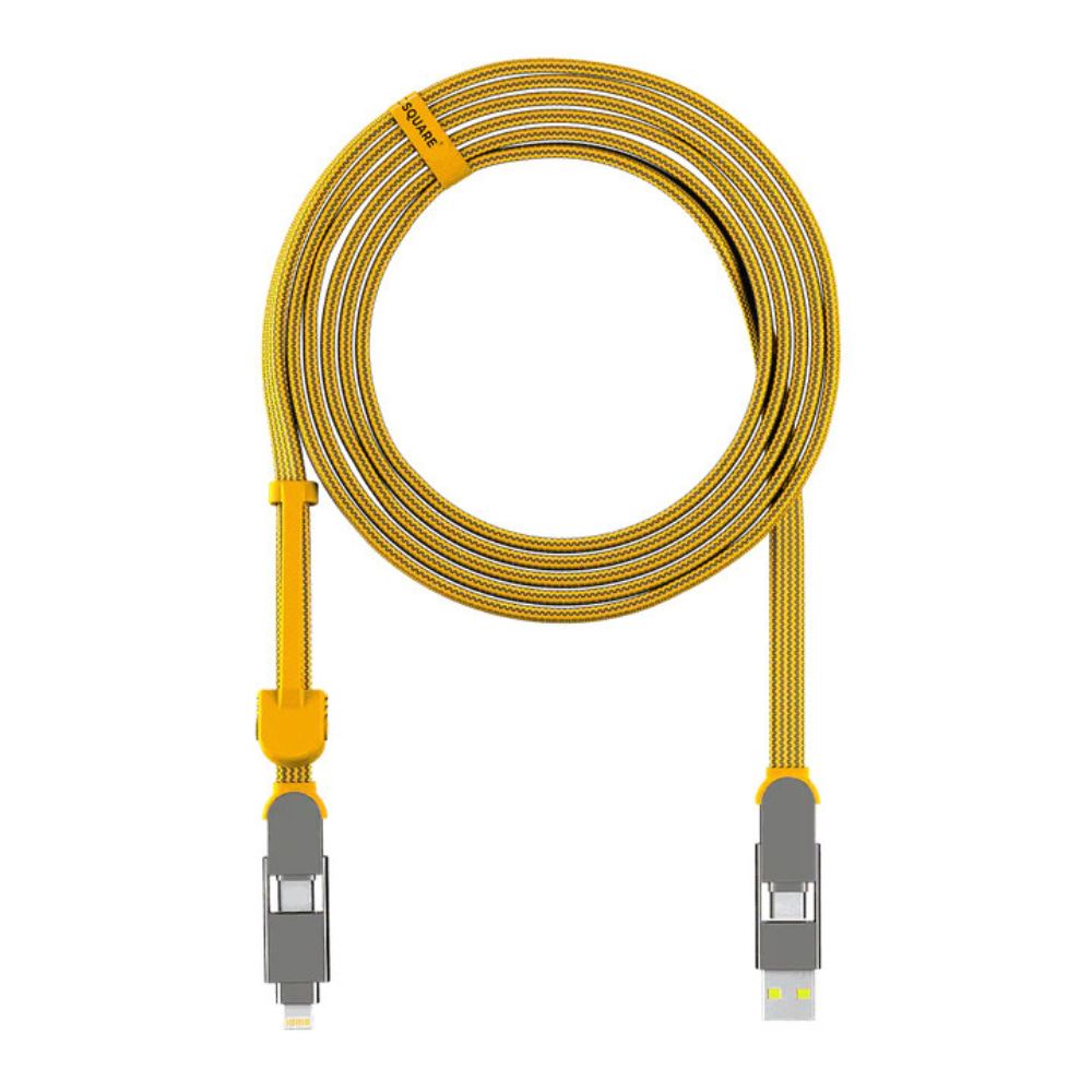 Rolling Square inCharge XL 6-in-1 Cable 3m (Yellow)