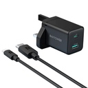 Ravpower 2-in-1 20W USB Charger Combo Black
