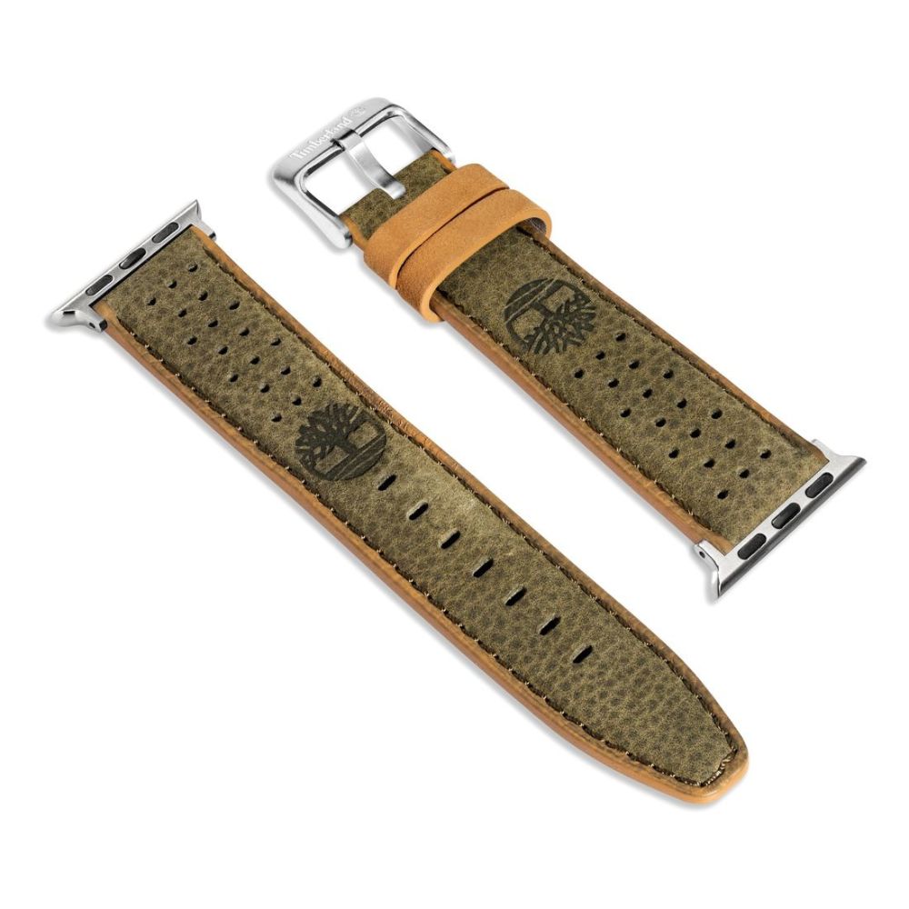 Timberland Daintree Leather Strap for Smart Watch 42/44/45/49mm (Green)