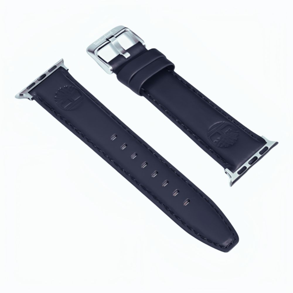 Timberland Lacandon Leather Strap for Smart Watch 42/44/45/49mm (Navy)