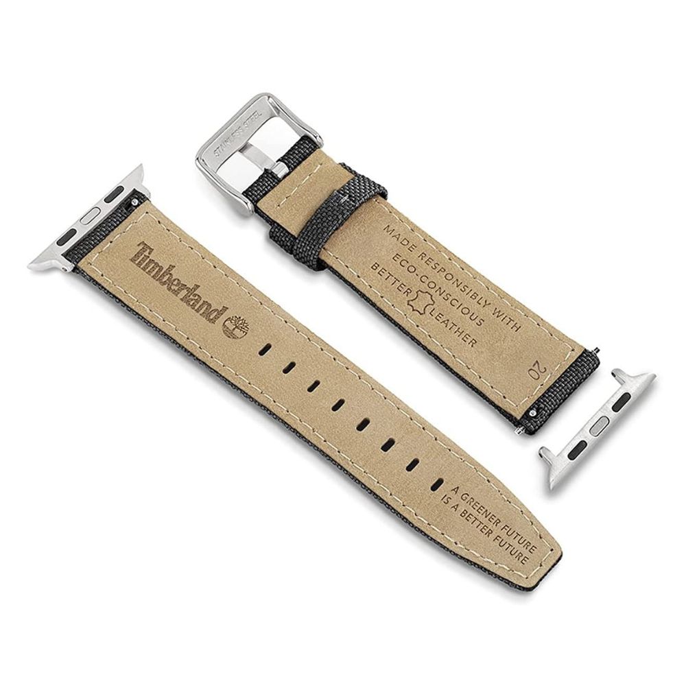 Timberland Sapo Fabric Strap for Smart Watch 42/44/45/49mm (Black)