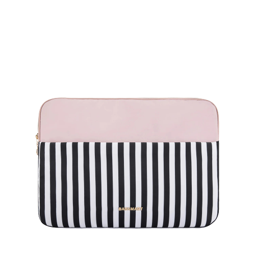 Bagsmart 13.3'' Zebra Laptop Sleeve (Pink)