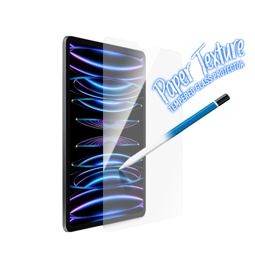 Torrii BodyGlass Paper Texture Glass Screen Protector for iPad Pro 11" & Air 10.9” (Clear)