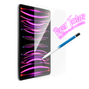 توري كفر شاشة بودي غلاس بيبر تيكتشر آيباد برو 12.9" (شفاف)