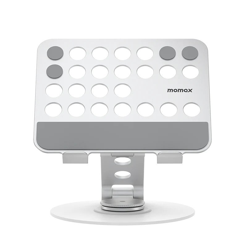 Momax Fold Stand Mila Rotatable Tablet Stand (Silver)