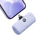 آي ووك بطارية متنقلة موصل لايتننق سعة 4800 مللي أمبير (شريط بنفسجي)