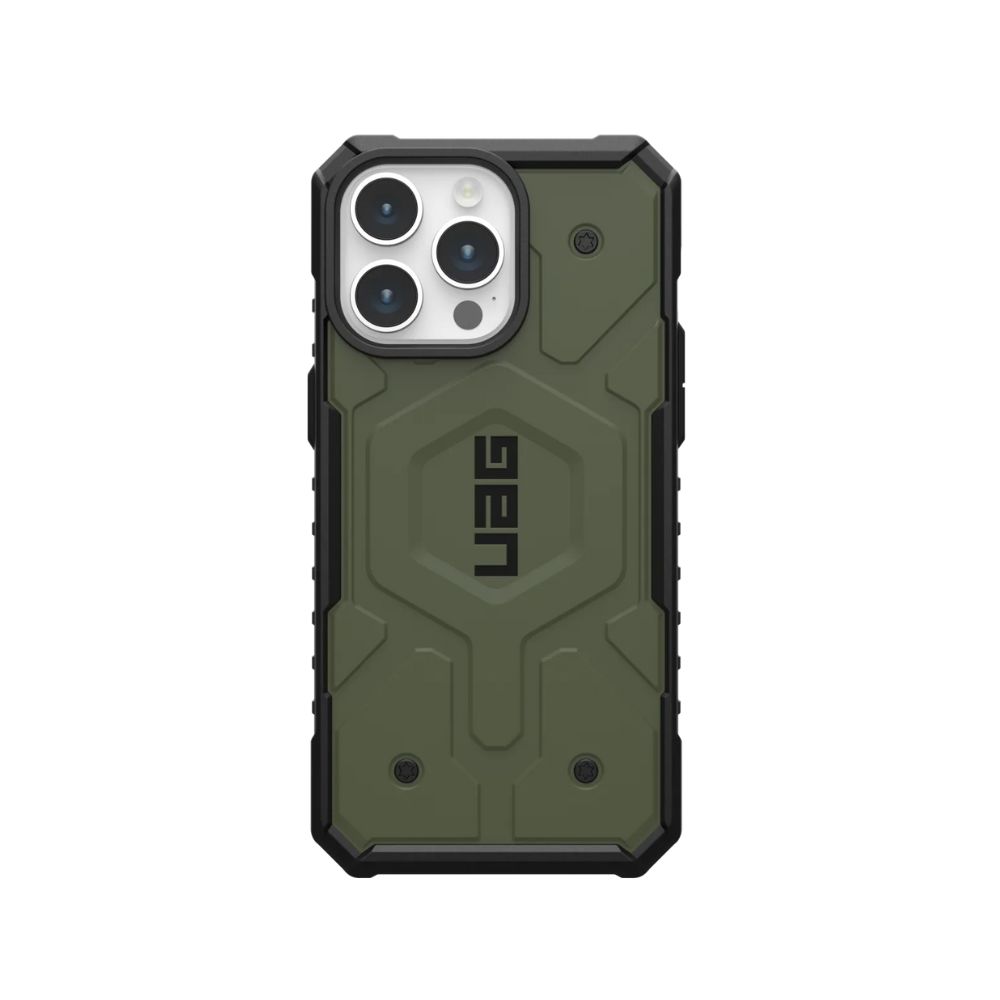 UAG Pathfinder MagSafe Case for iPhone 15 Pro (Olive Drab)