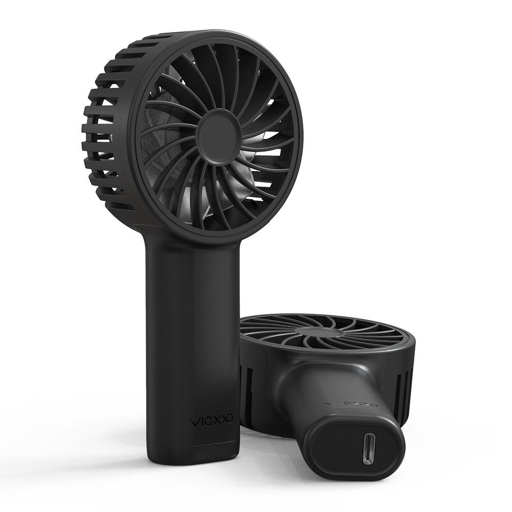 فيكسو ميني مروحة المحمولة من النوع تيب سي (اسود)