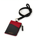 Campo Marzio Kenton Badge Holder (Cherry Red)