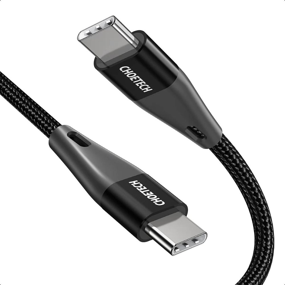 Choetech USB-C to C Cable 1.2m PD 60W (Black)