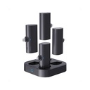 آي ووك 4 في 1 لينك مي برو بطارية الجيب 4500 مللي 2 يو اس بي سي 2 ايفون (اسود)