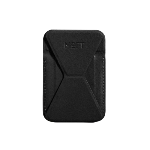 MOFT Snap-On MagSafe Stand & Wallet (Black)