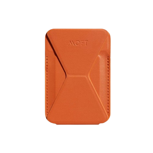 MOFT Snap-On MagSafe Stand & Wallet (Orange)