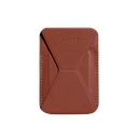 MOFT Snap-On MagSafe Stand & Wallet (Brown)