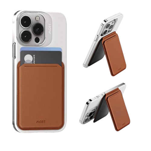 MOFT Snap Flash Magsafe Wallet Stand (Brown)