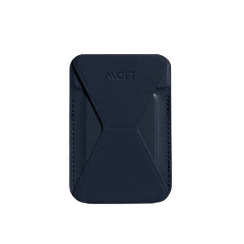 MOFT Snap-On MagSafe Stand & Wallet (Deep Blue)