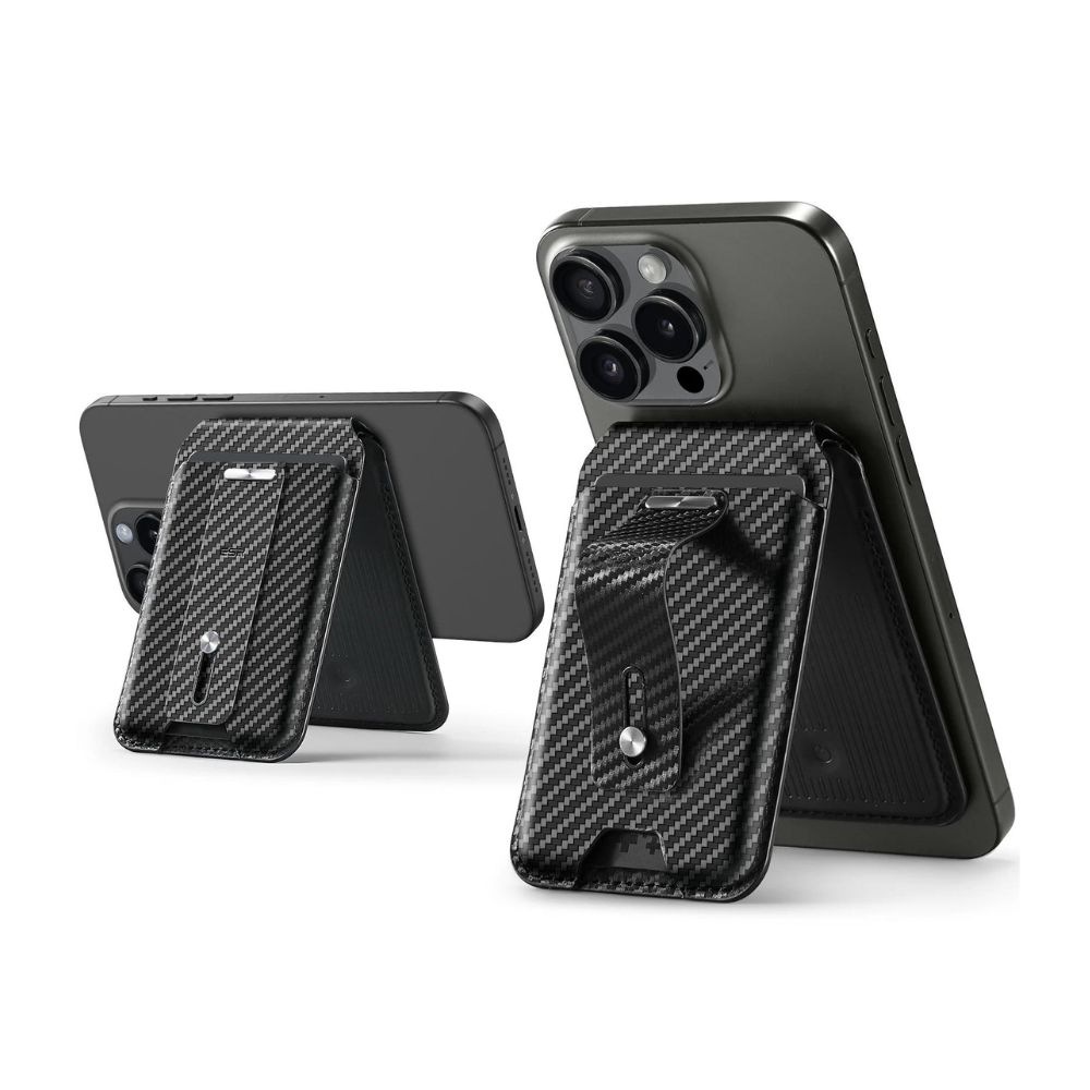 ESR HaloLock Geo Wallet Grip Stand (Carbon)