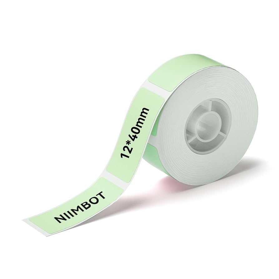 نيمبوت لاصق حراري دي 11 اكسترا - 12×40 ميلي متر (أخضر)