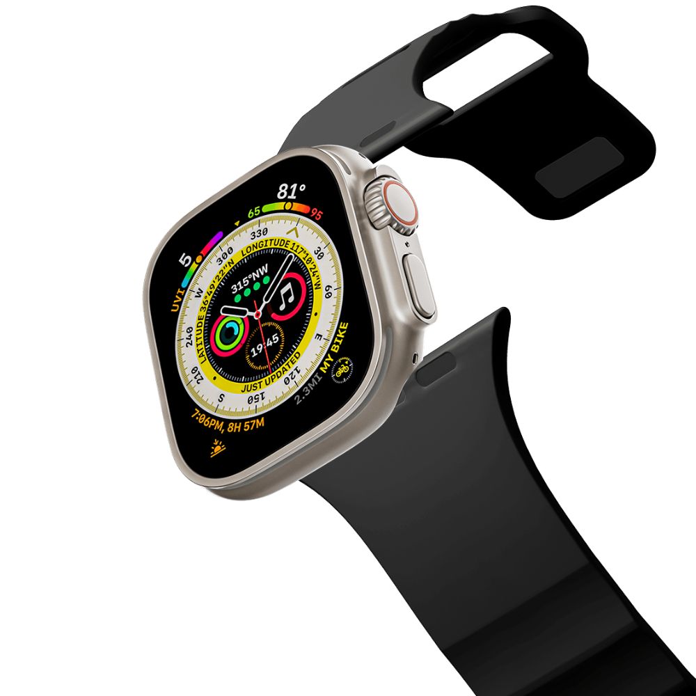 Casetify Bounce Band for Apple Watch 42/44/45/49mm (Black)