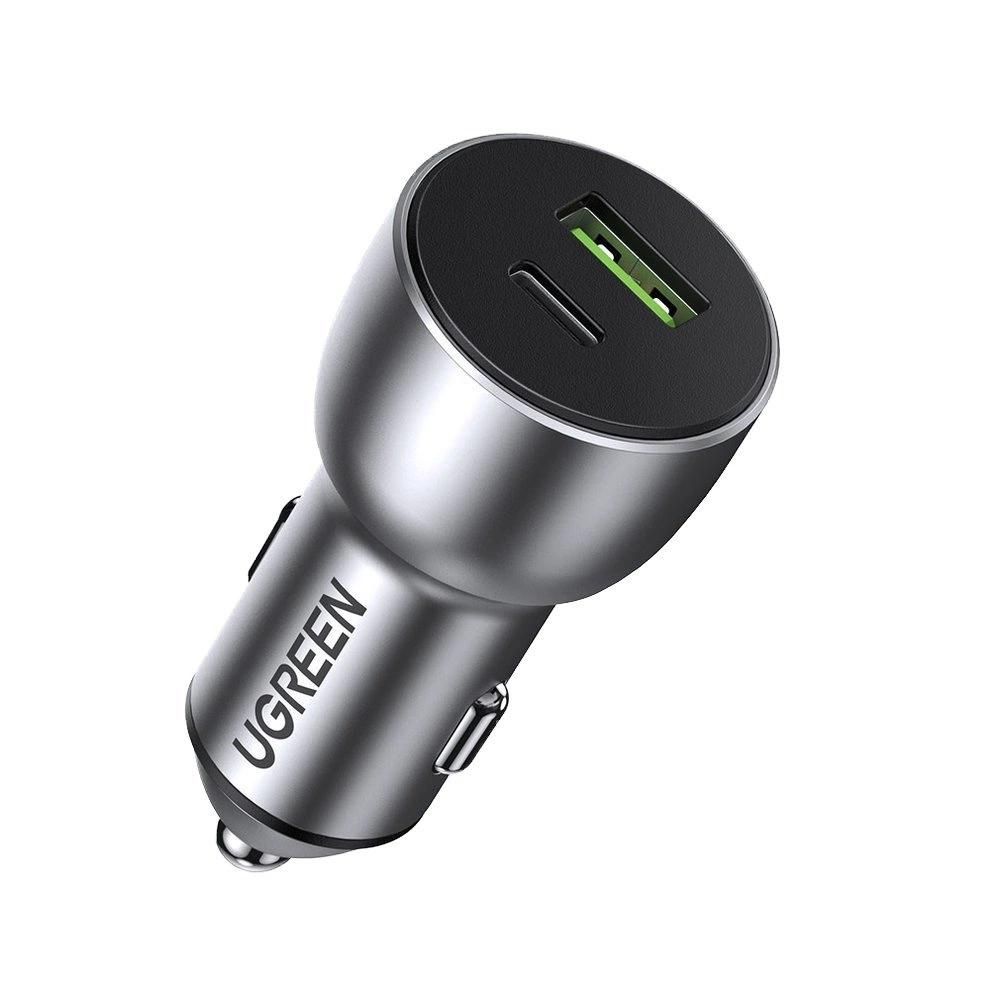UGREEN 36W Car Charger Alu Case (Space Grey)