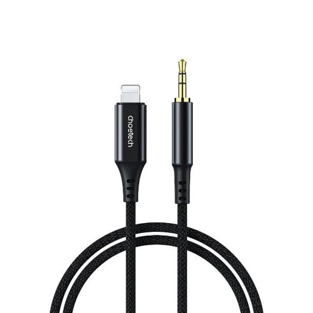 Choetech Lightning to DC Audio cable 3.5mm (Black)
