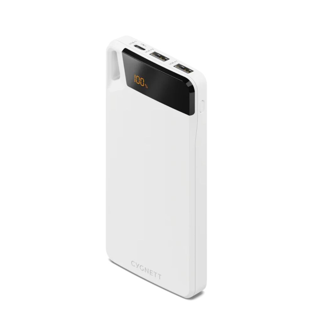 Cygnett Boost 4 10,000 mAh Powerbank (White)