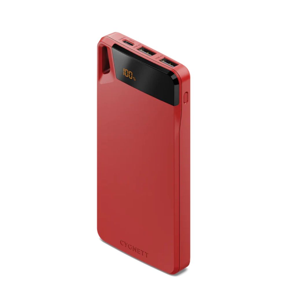 Cygnett Boost 4 10,000 mAh Powerbank (Red)
